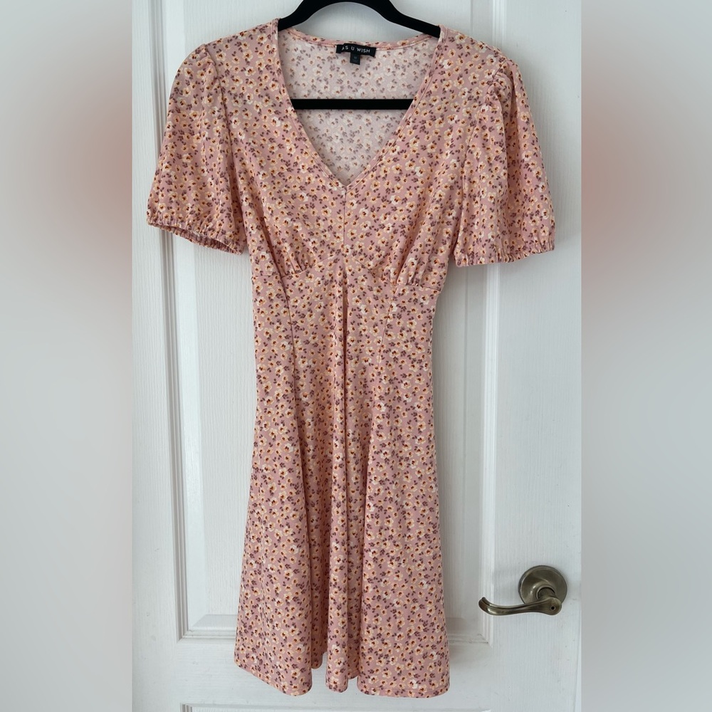 Floral Mini Dress Size Medium